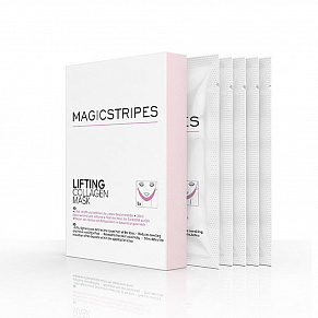 Подтягивающая коллагеновая маска для щек и подбородка Magicstripes Lifting Collagen Mask - картинка 