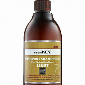 Фото: Шампунь для тонких и поврежденных волос Saryna Key Damage Repair Light Pure African Shea Shampoo