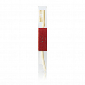 Зубная щетка с нейлоновой щетиной мягкая Acca Kappa Toothbrush Ivory White - фото