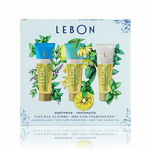 Набор зубных паст Lebon Blue Mood Kit - фото