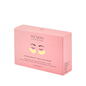Набор увлажняющих масок для кожи вокруг глаз MZ Skin Hydra-Bright Golden Eye Treatment Mask - картинка 