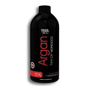 Профессиональный лосьон Black Magic Argan Tan Chocolate Base 15%: фотография