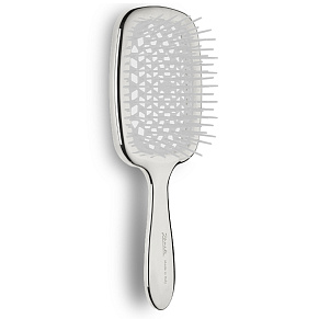 Фото: Щетка для волос Janeke Superbrush Limited Edition Silver White