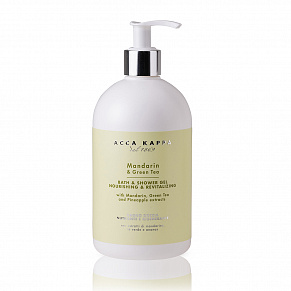 Гель для душа мандарин и зелёный чай Acca Kappa Mandarin and Green Tea Shower Gel - изображение 