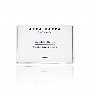 Мыло туалетное Acca Kappa Muschio Bianco Soap - изображение 