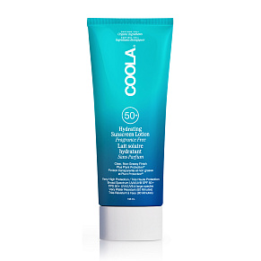 Солнцезащитный лосьон для тела без запаха SPF50+ Coola Hydrating Sunscreen Lotion - изображение 