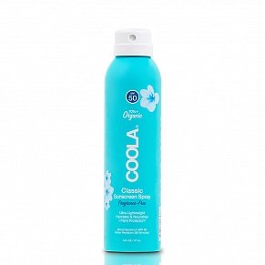 Солнцезащитный спрей для тела без запаха Coola Classic Body Organic Sunscreen Spray Fragrance Free SPF 50 - изображение 