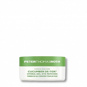 Гидрогелевые патчи с экстрактом огурца Peter Thomas Roth De-tox Cucumber Hydra-Gel Eye Patches - картинка 