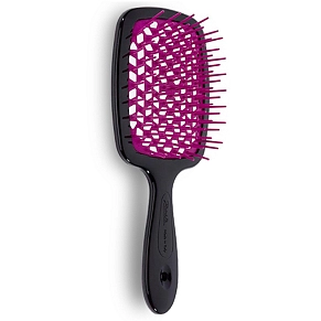 Фото: Щетка для волос Janeke Superbrush Black Fuxia