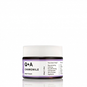 Ночной крем с ромашкой Q+A Chamomile Night Cream - картинка 