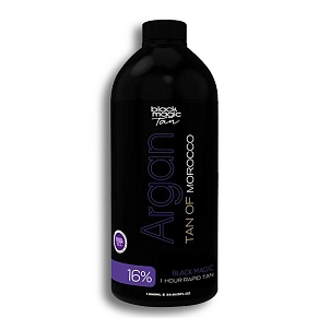 Профессиональный лосьон Black Magic Argan Tan Violet Base 16%: фотография