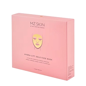 Набор масок для лица для увлажнения и выравнивания тона кожи MZ Skin Hydra-Lift Golden Facial Treatment Mask - картинка 