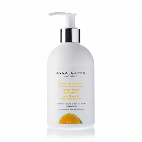 Жидкое мыло для рук зеленый мандирин Acca Kappa Green Mandarin Hand Wash - изображение 