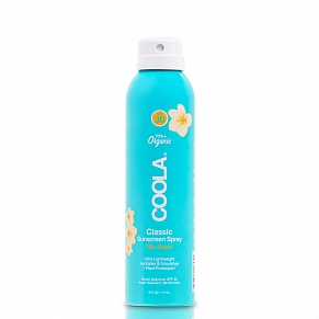 Солнцезащитный спрей для тела пина колада Coola Classic Body Organic Sunscreen Spray SPF 30 Pina Colada - изображение 