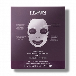 Омолаживающая маска для лица 111SKIN Y Theorem Bio Cellulose Facial Mask - картинка 