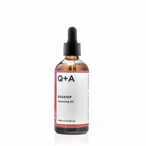 Очищающее масло для лица Q+A Rosehip Cleansing Oil - картинка 
