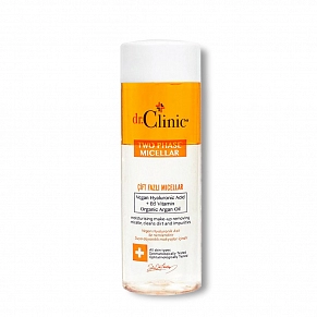Мицеллярная вода с витамином В5 и маслом арганы Dr.Clinic Two Phase Micellar  - картинка 