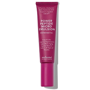 Эмульсия с пептидами для лица, шеи и зоны декольте Melumé Skinscience Power Peptide Micro Emulsion - картинка 