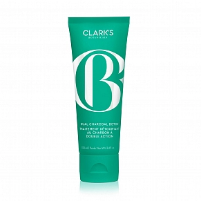 Отшелушивающая гель-маска с активированным углем Clark’s Botanicals Dual Charcoal Detox - картинка 