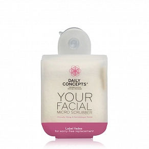 Мочалка-скраббер для лица Daily Concepts Your Facial Micro Scrubber - изображение 