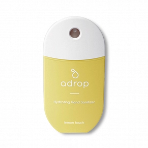 Спрей для рук увлажняющий с антибактериальным эффектом Adrop Lemon Touch - изображение 