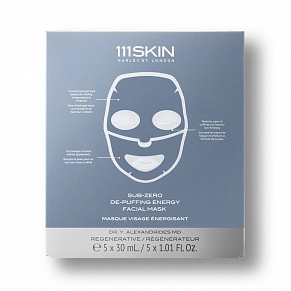 Тонизирующая противоотечная маска для лица 111SKIN Sub Zero De-Puffing Energy Mask - картинка 