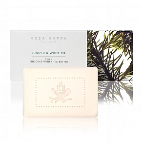 Мыло туалетное Acca Kappa Juniper and White Fir Soap - изображение 