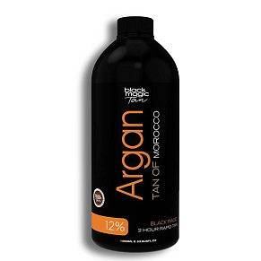 Профессиональный лосьон Black Magic Argan Tan Chocolate Base 12%: фотография