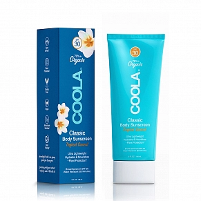 Солнцезащитный крем для тела тропический кокос Coola Classic Body Sunscreen Lotion Tropical Coconut SPF 30 - изображение 