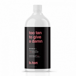 Профессиональный лосьон для моментального загара B.tan Too Tan to Give a Damn: фотография