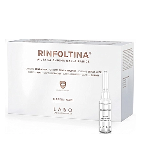 Фото: Ампулы для восстановления и укрепления тонких волос Rinfoltina Intensive Treatment