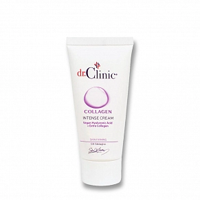 Крем для лица с содержанием коллагена и гиалуроновой кислоты Dr.Clinic Collagen Intense Cream - картинка 