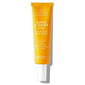 Сыворотка с витамином С для лица, шеи и зоны декольте Melumé Skinscience Super C-Shot 25% - картинка 