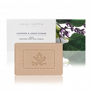 Мыло туалетное Acca Kappa Lavender and Linden Flower Soap - изображение 