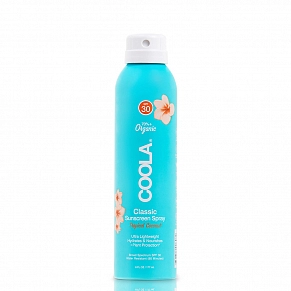 Солнцезащитный спрей для тела кокос Coola Classic Body Organic Sunscreen Spray SPF 30 Tropical Coconut - изображение 