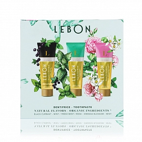 Набор зубных паст Lebon Green Mood Kit - фото