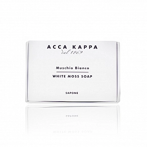Мыло туалетное Acca Kappa Muschio Bianco Soap - изображение 