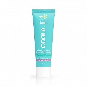 Минеральный крем для лица огурец Coola Mineral Face Matte Untinted Moisturizer Cucumber SPF 30 - картинка 