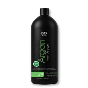 Профессиональный лосьон Black Magic Argan Tan Green Base 16%: фотография